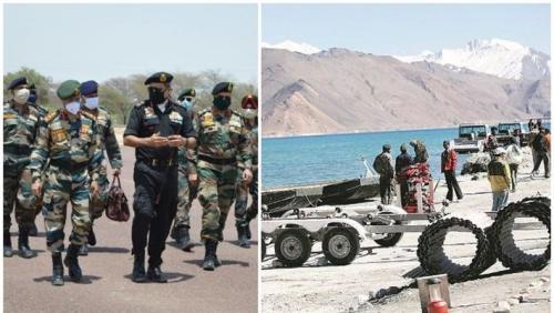 അതിർത്തിയിൽ സേനാവിന്യാസം ശക്തമാക്കി ഇന്ത്യ: കരസേനാമേധാവി ലഡാക്കിൽ