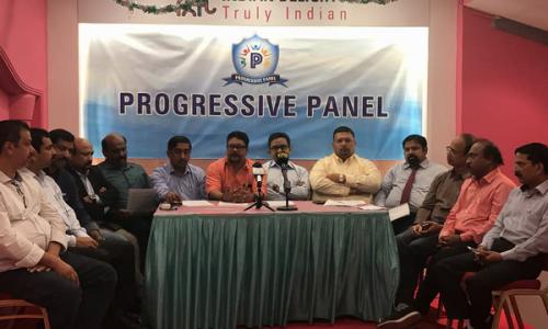സു­താ­ര്യതയും അംഗങ്ങൾ­ക്ക് മു­ഖ്യപരി­ഗണനയെ­ന്നും പ്രോ­ഗ്രസീവ് പാ­നൽ 