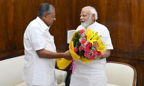 പ്രധാനമന്ത്രി-മുഖ്യമന്ത്രി കൂടിക്കാഴ്ച ഇന്ന്