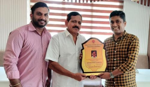 KSCA ബഹ്റൈന്റെ നളകലാരത്നാ അവാർഡ് പഴയിടം മോഹനൻ നമ്പൂതിരിക്ക് KSCA ബഹ്റൈന്റെ നളകലാരത്നാ അവാർഡ് പഴയിടം മോഹനൻ നമ്പൂതിരിക്ക്