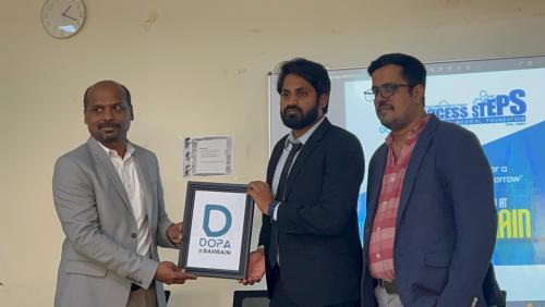 ഡോപ്പ എൻട്രൻസ് പരിശീലനം ബഹ്റൈനിൽ 