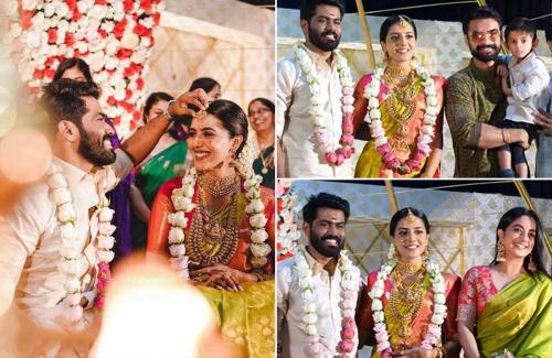 ഗായകൻ ശ്രീനാഥ് ശിവശങ്കരൻ വിവാഹിതനായി ഗായകൻ ശ്രീനാഥ് ശിവശങ്കരൻ വിവാഹിതനായി