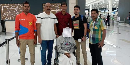ചികിത്സയിലായിരുന്ന യു.പി സ്വദേശിയെ ഹോപ്പ് ബഹ്റൈൻ നാട്ടിലയച്ചു ചികിത്സയിലായിരുന്ന യു.പി സ്വദേശിയെ ഹോപ്പ് ബഹ്റൈൻ നാട്ടിലയച്ചു