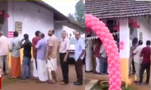 ആവേശത്തിൽ പുതുപ്പള്ളി; ആദ്യ മണിക്കൂറിൽ മികച്ച പോളിങ്