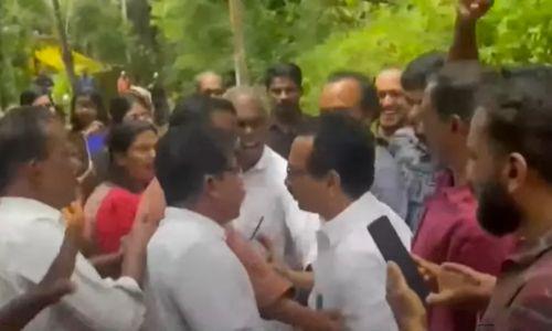 മാലിന്യപ്രശ്നം: കണ്ണൂരിൽ കെ.പി മോഹനൻ എംഎൽഎയെ കയ്യേറ്റം ചെയ്ത് നാട്ടുകാര്‍