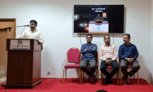 ഉംറ യാത്രികർക്ക് സ്വീകരണം നൽകി ഉംറ യാത്രികർക്ക് സ്വീകരണം നൽകി