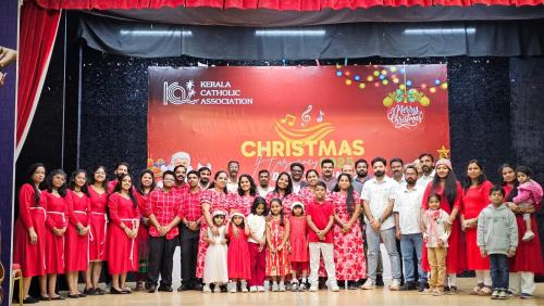 കെ.സി.എ. ഹാർമണി 2025: കരോൾ മത്സരത്തിൽ 'ദി പിങ്ക് ബാങ്' ടീമിന് ഒന്നാം സ്ഥാനം