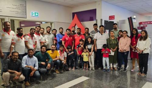 സച്ചിൻ ക്രിക്കറ്റ് ക്ലബ് ബഹ്റൈൻ - ബ്ലഡ് ഡോണേഴ്സ് കേരള രാത്രികാല രക്തദാന ക്യാമ്പ് സംഘടിപ്പിച്ചു സച്ചിൻ ക്രിക്കറ്റ് ക്ലബ് ബഹ്റൈൻ - ബ്ലഡ് ഡോണേഴ്സ് കേരള രാത്രികാല രക്തദാന ക്യാമ്പ് സംഘടിപ്പിച്ചു