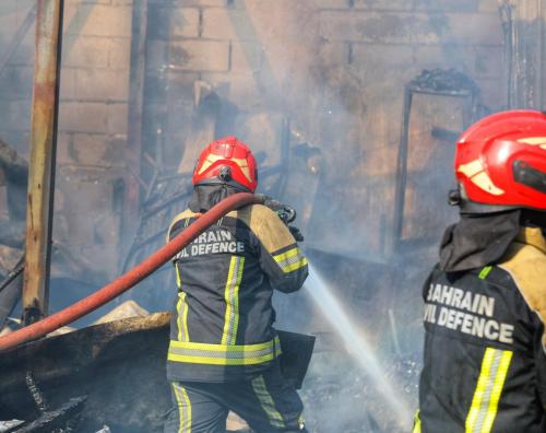 ഇറാൻ്റെ ആക്രമണം: ബഹ്റൈനിലെ കമ്പനി ഗോഡൗണിന് തീപിടിച്ചു; ആളപായമില്ല