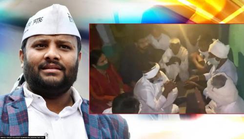 ഹ​ത്രാ​സ് പെ​ൺ​കു​ട്ടി​യു​ടെ വീ​ട് സ​ന്ദ​ർ​ശി​ച്ച കോ​വി​ഡ് രോ​ഗി​യാ​യ എം​എ​ൽ​എയ്ക്കെതിരെ കേ​സ്