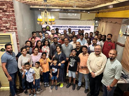 പത്തനംതിട്ട പ്രവാസി അസോസിയേഷന്റെ ഓണാഘോഷം ഒക്ടോബർ 6ന് നടക്കും