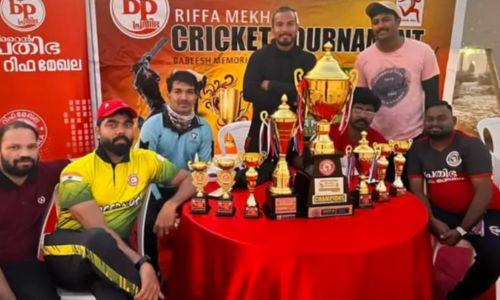 പ്രതിഭ റിഫ മേഖല കായിക വേദി നടത്തി വന്ന ക്രിക്കറ്റ് ടൂർണമെന്റ് സമാപിച്ചു പ്രതിഭ റിഫ മേഖല കായിക വേദി നടത്തി വന്ന ക്രിക്കറ്റ് ടൂർണമെന്റ് സമാപിച്ചു