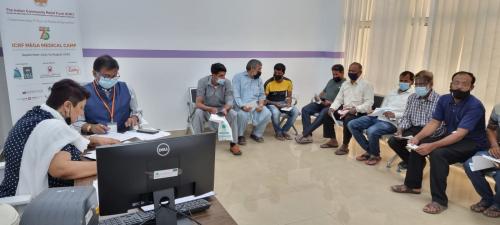 ഐസിആർഎഫ് മെഡിക്കൽ ക്യാമ്പ് സംഘടിപ്പിച്ചു ഐസിആർഎഫ് മെഡിക്കൽ ക്യാമ്പ് സംഘടിപ്പിച്ചു