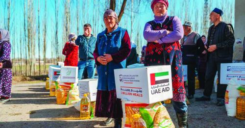 ഇന്ത്യയിലും പാക്കിസ്ഥാനിലുമായി 25 ലക്ഷം ഭക്ഷണപ്പൊതി വിതരണം ചെയ്ത് യുഎഇ