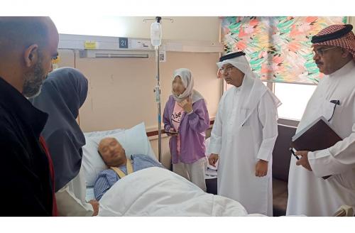 ഇറാൻ ആക്രമണം: പരിക്കേറ്റവരെയും ദുരിതബാധിതരെയും സന്ദർശിച്ച് ബഹ്‌റൈൻ മനുഷ്യാവകാശ കമ്മീഷൻ