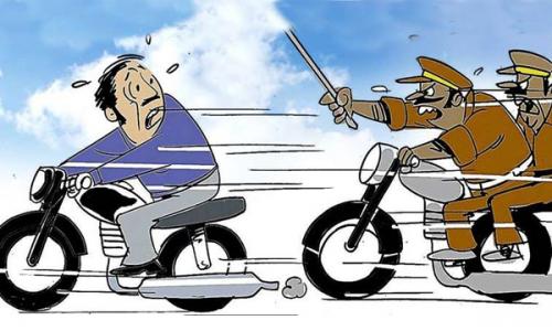 ഇരു­ചക്ര വാ­ഹനങ്ങൾ‍ പോ­ലീസ് ഇനി­ പി­ന്തു­ടർ‍­ന്ന് പി­ടി­കൂ­ടി­ല്ല