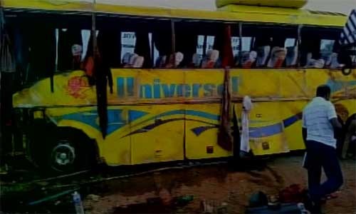 തിരുനെല്‍വേലിയില്‍ വാഹനാപകടത്തില്‍ ഒമ്പത് മലയാളികളടക്കം 11 മരണം