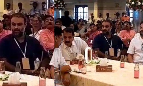 നവ കേരള സദസിൽ പാണക്കാട് ഹൈദരലി തങ്ങളുടെ മരുമകൻ നവ കേരള സദസിൽ പാണക്കാട് ഹൈദരലി തങ്ങളുടെ മരുമകൻ