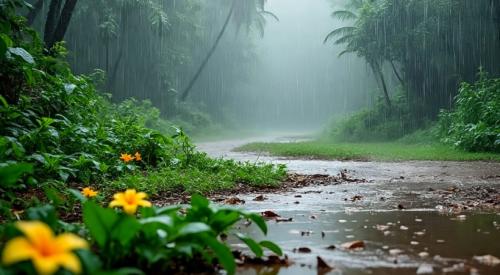 സം​സ്ഥാ​ന​ത്ത് അ​ഞ്ചു​ദി​വ​സം ഇ​ടി​യോ​ടു​കൂ​ടി​യ മ​ഴ