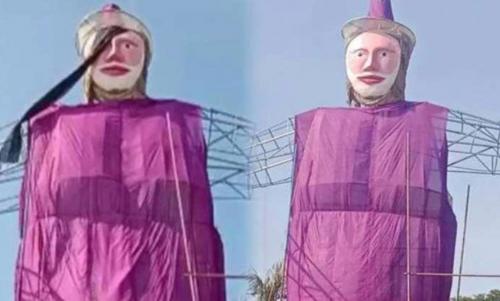 വിവാദം: മോദിയുമായി രൂപസാദൃശ്യമുള്ള പാപ്പാഞ്ഞിയുടെ മുഖം നീക്കം ചെയ്തു വിവാദം: മോദിയുമായി രൂപസാദൃശ്യമുള്ള പാപ്പാഞ്ഞിയുടെ മുഖം നീക്കം ചെയ്തു
