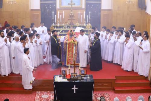 ബഹ്റൈൻ സെന്റ് മേരീസ് ഇന്ത്യന്‍ ഓര്‍ത്തഡോക്സ് കത്തീഡ്രലില്‍ പെസഹ പെരുന്നാൾ ആചരിച്ചു