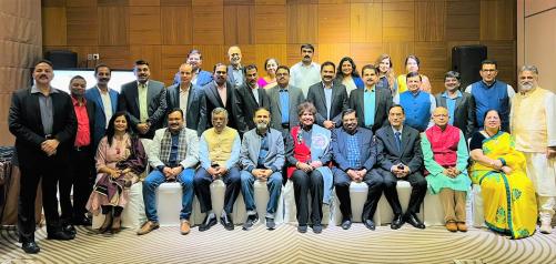 ഫ്ലോ​റി​ൻ മ​ത്യാ​സി​ന് ഐസിആർഎഫ് യാത്രയപ്പ് നൽകി