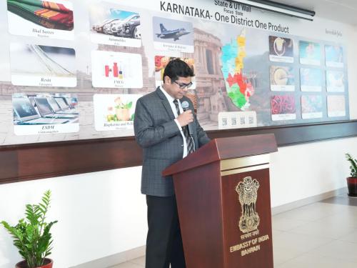 കർണാടക സംസ്ഥാന ടൂറിസം പദ്ധതിയുടെ ഉദ്ഘാടനം ഇന്ത്യൻ അംബാസഡർ വിനോദ് കെ ജേക്കബ് നിർവ്വഹിച്ചു കർണാടക സംസ്ഥാന ടൂറിസം പദ്ധതിയുടെ ഉദ്ഘാടനം ഇന്ത്യൻ അംബാസഡർ വിനോദ് കെ ജേക്കബ് നിർവ്വഹിച്ചു