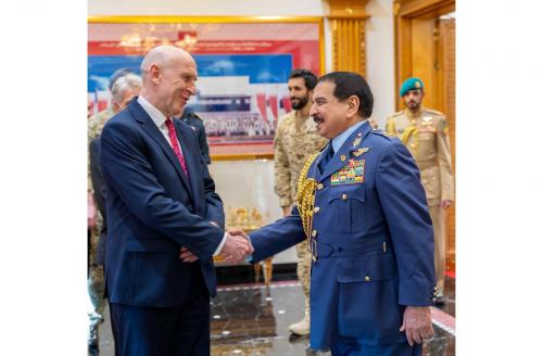 ബഹ്‌റൈൻ-ബ്രിട്ടൻ പ്രതിരോധ സഹകരണം ശക്തമാക്കും; ബ്രിട്ടീഷ് പ്രതിരോധ മന്ത്രിയുമായി കൂടിക്കാഴ്ച നടത്തി ഹമദ് രാജാവ്