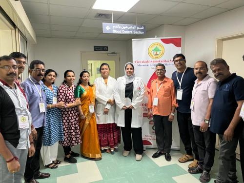 രക്തദാന ക്യാമ്പ് സംഘടിപ്പിച്ച് വിശ്വകല സംസ്കാരിക വേദി രക്തദാന ക്യാമ്പ് സംഘടിപ്പിച്ച് വിശ്വകല സംസ്കാരിക വേദി