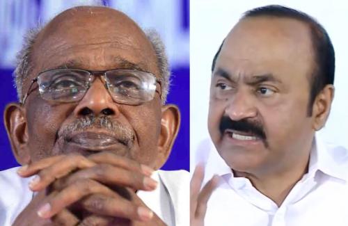 കാട്ടാനയെ ഉണ്ടാക്കിയത് പിണറായി വിജയനല്ല; ആനയെ പിടിക്കാൻ വിഡി സതീശനെ ഏൽപ്പിക്കാം: എംഎം മണി കാട്ടാനയെ ഉണ്ടാക്കിയത് പിണറായി വിജയനല്ല; ആനയെ പിടിക്കാൻ വിഡി സതീശനെ ഏൽപ്പിക്കാം: എംഎം മണി