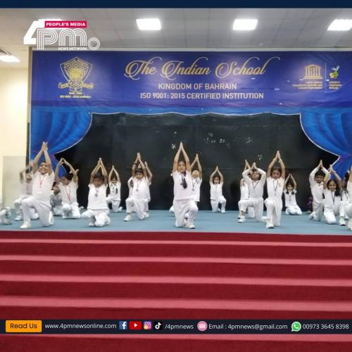ഇന്ത്യൻ സ്കൂൾ രാജ്യാന്തര യോഗ ദിനം ആചരിച്ചു ഇന്ത്യൻ സ്കൂൾ രാജ്യാന്തര യോഗ ദിനം ആചരിച്ചു