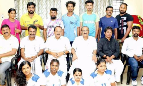ഫിസിക്കലി ചലഞ്ചഡ് ഓൾ സ്പോര്‍ട്സ് അസ്സോസ്സിയേഷന്‍ കേരളയുടെ സ്റ്റേറ്റ് വോളിബോള്‍ താരങ്ങള്‍ക്ക് യാത്രയയപ്പ് നല്‍കി