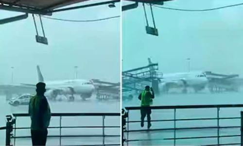ഡൽഹിയിൽ ശക്തമായ കാറ്റും മഴയും: എയർ ഇന്ത്യ വിമാനങ്ങൾക്ക് കേടുപാടുകൾ