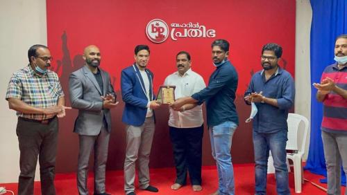 മാർഷ്യൽ ആർട്സ് താരങ്ങളെ സ്വീകരിച്ച് ബഹ്റൈൻ പ്രതിഭ മാർഷ്യൽ ആർട്സ് താരങ്ങളെ സ്വീകരിച്ച് ബഹ്റൈൻ പ്രതിഭ