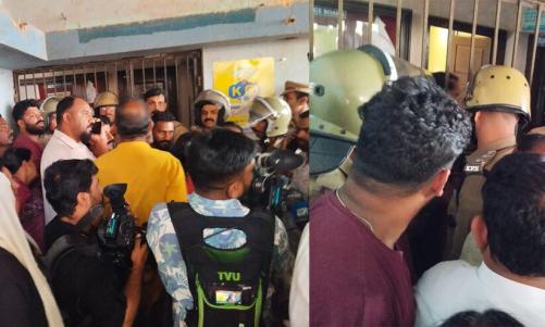 പ്രസവം കഴിഞ്ഞ് 75 ദിവസം; യുവതിയുടെ ശരീരത്തിനുള്ളിൽനിന്ന് കോട്ടൺ തുണി പുറത്തുവന്നു; വയനാട് മെഡിക്കൽ കോളജിൽ പ്രതിഷേധം