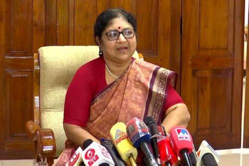 വേടന്റെ പാട്ട് വേണ്ടെന്ന് വെച്ചത് അറിയില്ല; എന്ത് പഠിപ്പിക്കണം എന്ന് തീരുമാനിക്കാനുള്ള അധികാരം ബോര്ഡ് ഓഫ് സ്റ്റഡീസിനാണ്: മന്ത്രി ആര് ബിന്ദു വേടന്റെ പാട്ട് വേണ്ടെന്ന് വെച്ചത് അറിയില്ല; എന്ത് പഠിപ്പിക്കണം എന്ന് തീരുമാനിക്കാനുള്ള അധികാരം ബോര്ഡ് ഓഫ് സ്റ്റഡീസിനാണ്: മന്ത്രി ആര് ബിന്ദു