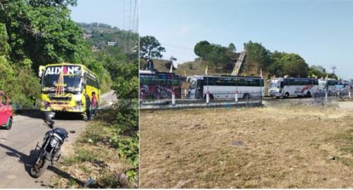 ടുറിസ്റ്റ് ബസ് ബ്രേക്ക് ഡൗണായി; മുന്നോറോളം തീർത്ഥാടകർ വാഗമണിൽ കുടുങ്ങി