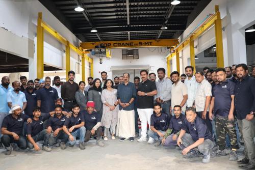 മന്ത്രി ജി. ആർ അനിൽ ഗ്രിൽടെക് ഫാക്ടറി സന്ദർശിച്ചു