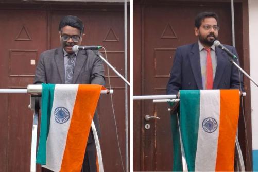 ബഹ്‌റൈൻ കെ.സി.എയിൽ റിപ്പബ്ലിക് ദിനാഘോഷം; ഇന്ത്യൻ ദേശീയ പതാക ഉയർത്തി