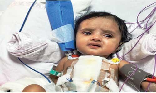 രണ്ട് മാസം പ്രായമായ കുഞ്ഞിന് 20 ഹാര്ട്ട് അറ്റാക്കുകള് രണ്ട് മാസം പ്രായമായ കുഞ്ഞിന് 20 ഹാര്ട്ട് അറ്റാക്കുകള്