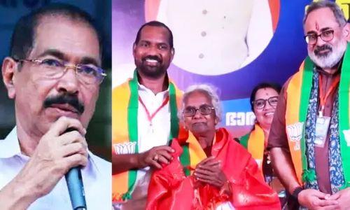 ബി.ജെ.പിയിൽ ചേർന്ന മറിയക്കുട്ടിയെ പരിഹസിച്ച് കെ.പി.സി.സി അധ്യക്ഷൻ ബി.ജെ.പിയിൽ ചേർന്ന മറിയക്കുട്ടിയെ പരിഹസിച്ച് കെ.പി.സി.സി അധ്യക്ഷൻ