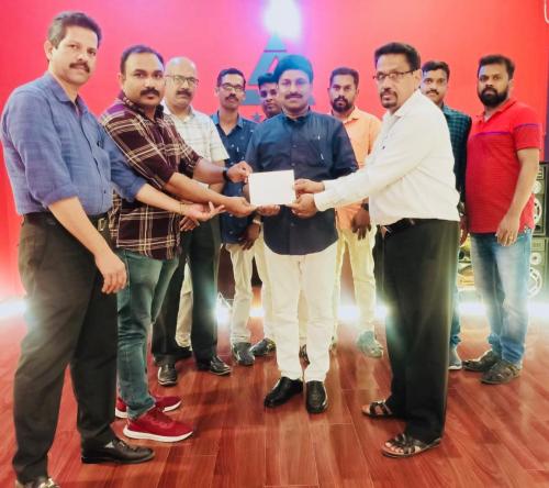 കുടുംബസഹായധനം കൈമാറി കുടുംബസഹായധനം കൈമാറി