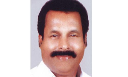 മുൻ ബഹ്റൈൻ പ്രവാ­സി­ കെ.­പി.­പി.­സി­ സംസ്ഥാ­ന ജനറൽ‍ സെ­ക്രട്ടറി­യാ­യി­