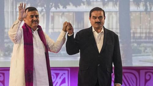 പശ്ചിമ ബംഗാളിൽ ഒരു ലക്ഷം കോടി രൂപയുടെ നിക്ഷേപ പ്രഖ്യാപനവുമായി അദാനി ഗ്രൂപ്പ്