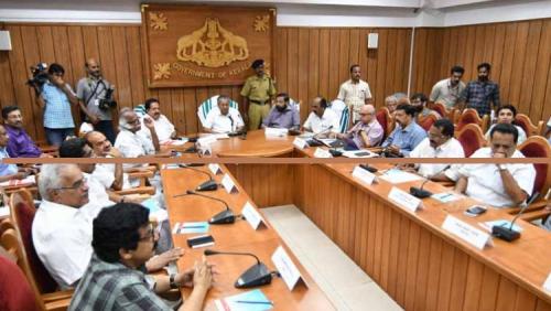 ശബരിമല: സര്‍വകക്ഷി യോഗം തുടങ്ങി