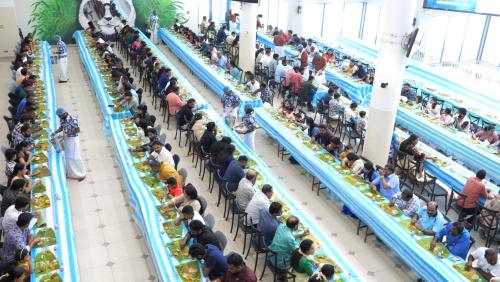 ശ്രീ നാരായണ കൾച്ചറൽ സൊസൈറ്റിയിൽ ഓണസദ്യ സംഘടിപ്പിച്ചു