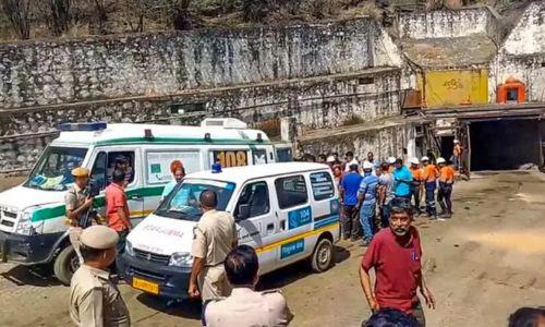 കോലിഹാൻ ഖനി ലിഫ്റ്റ് തകർന്ന് അപകടം: ഒരാൾ കൊല്ലപ്പെട്ടു; 13പേരെയും രക്ഷപ്പെടുത്തി കോലിഹാൻ ഖനി ലിഫ്റ്റ് തകർന്ന് അപകടം: ഒരാൾ കൊല്ലപ്പെട്ടു; 13പേരെയും രക്ഷപ്പെടുത്തി