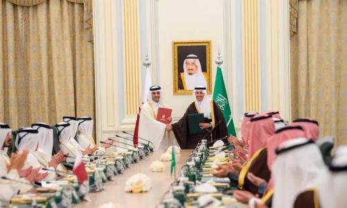 സൗദിക്കും ഖത്തറിനുമിടയിൽ തീവണ്ടി പാത, കരാറൊപ്പിട്ടു