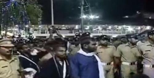 സന്നിധാനത്ത് നിന്ന് അറസ്റ്റിലായ 82 പേര്‍ക്കും ജാമ്യം