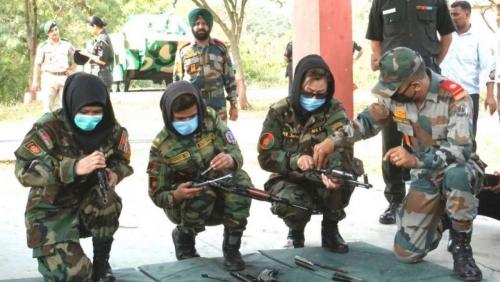 അഫ്ഗാൻ  വനിതാ സൈനികർക്ക് പരിശീലനം ഒരുക്കി ഇന്ത്യൻ സേന